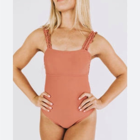 KONA Sol ruffle straps square neck swimsuit - Picture 11 of 11